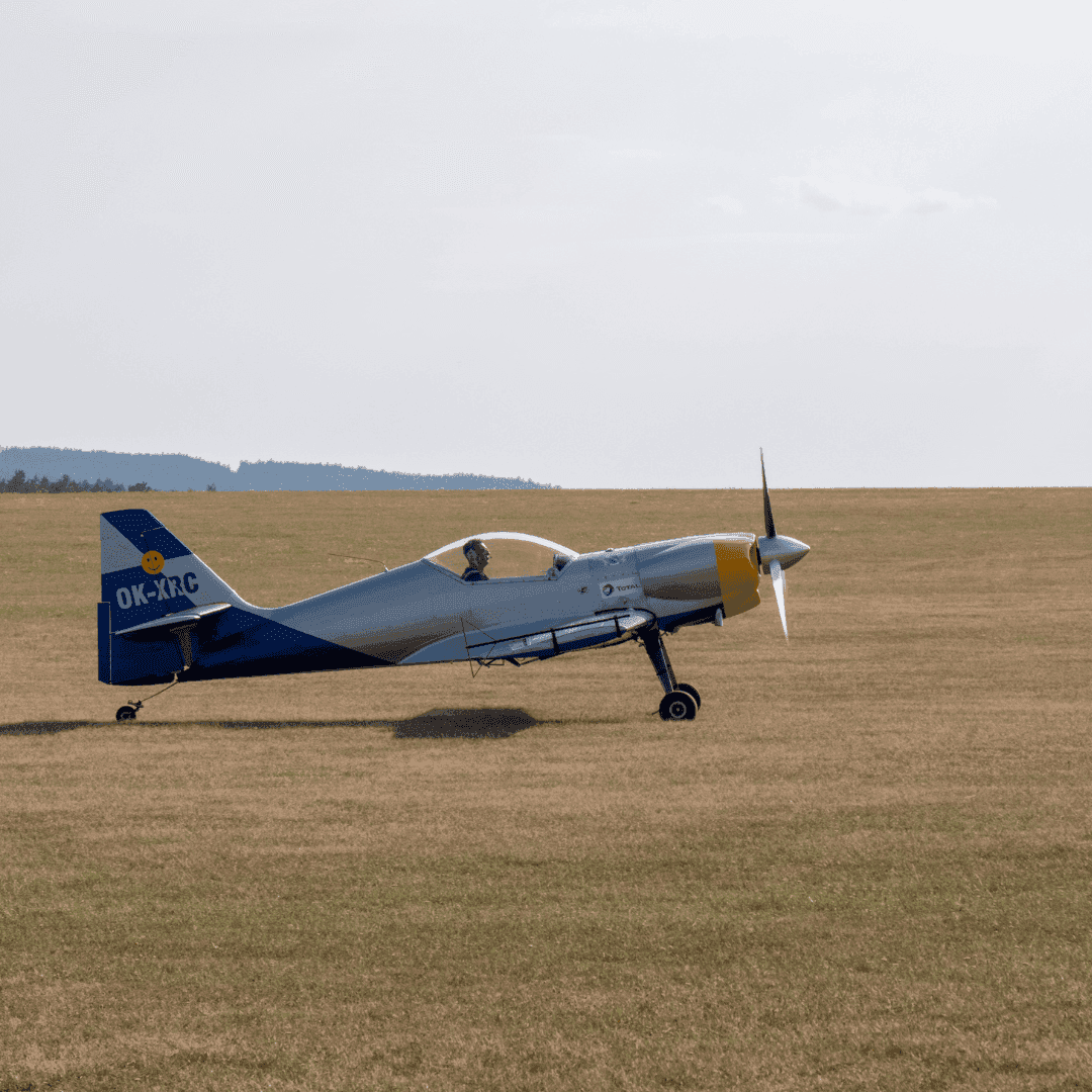 AVID – On the blog – Navigating the sky Aircraft on grass runway